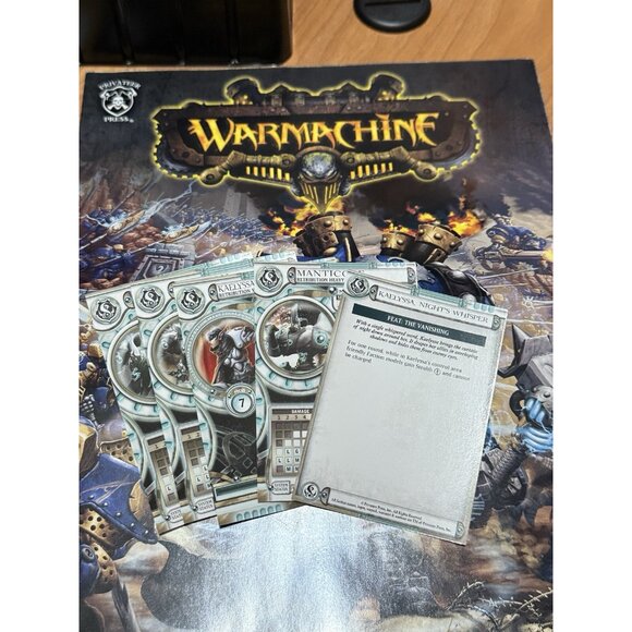 Privateer Press Warmachine Mk II Scyra Retribution of Scyrah Battlegro FOR PARTS - Picture 5 of 13